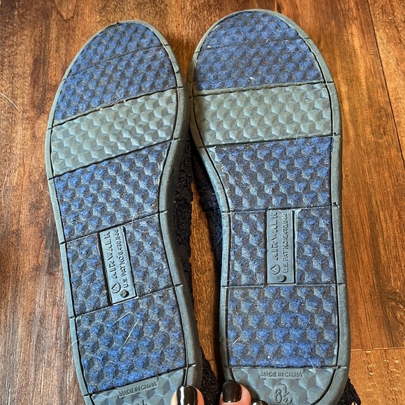 Airwalk Navy Lace Flats - Picture 2 of 4